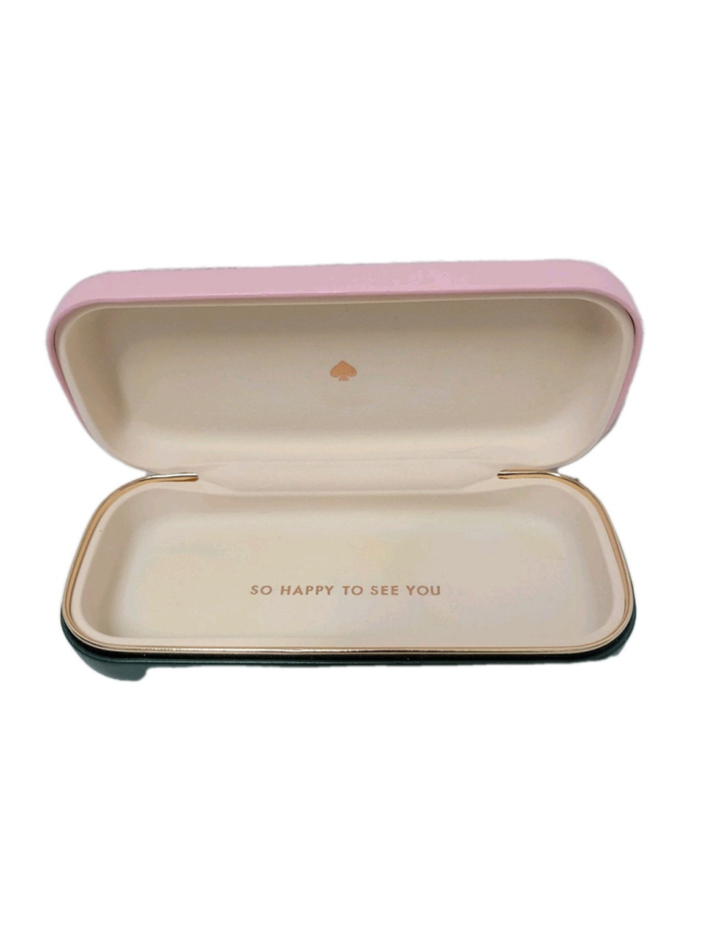 Kate Spade New York Adult Unisex Pink Green Sunglass Hardcase